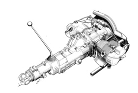 Glas Isar 700 (1960) - Boxermotor und vollsynchronisiertes Vierganggetriebe