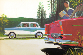 Glas Isar 700 (1962) - auf dem Titelblatt des Verkaufsprospekts