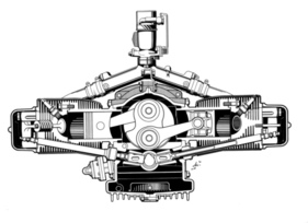 Glas Isar 700 (1962) - der Zweizylinderboxermotor