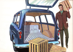 Glas Isar K700 (1962) - als Kombi mit umgeklappter Rückbank (1962)