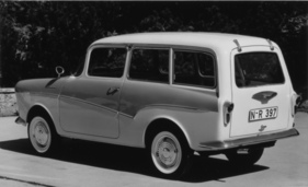 Glas Isar K700 (1962) - der Kombi befördert neben dem Fahrer noch weitere 400 kg Nutzlast