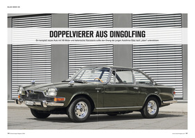 Glas V8 Coupé - Doppelvierer aus Dingolfing - Zwischengas Jahresmagazin 2024 Glas V8 Coupé - Doppelvierer aus Dingolfing - Zwischengas Jahresmagazin 2024