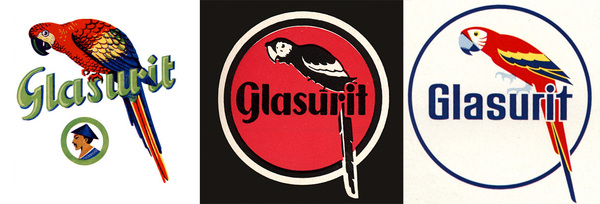 Bild Glasurit-Logo über die Zeit