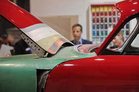Glasurit demonstriert Farben - gesehen an der Techno Classica 2016