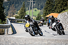 Image: No fewer than 15 cars shared the road up to Arosa - Arosa ClassicCar 2020