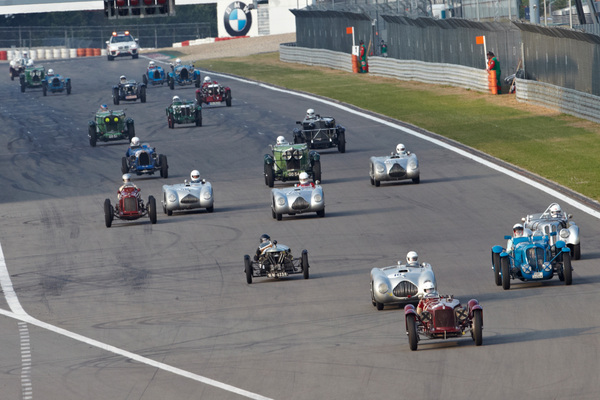 Uniformity test of the pre-war cars at the 2015 AvD OGP