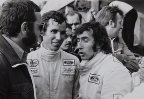 Glemser-Stewart 1973 im Capri RS bei den 4 h von Monza - leider ohne Zielankunft