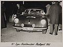 Glemser-Wütherich im Porsche 356 bei der Rallye Lyon-Charbonnieres-Stuttgart 1962