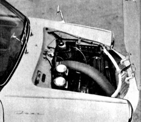 Goggomobil Isar S 35 (1959) - Schnauze und Haube aus Kunststoff Goggomobil Isar S 35 (1959) - Schnauze und Haube aus Kunststoff