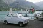 Goggomobil T 250 (1960) - benötigt eine geringe Parkplatzfläche