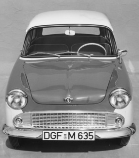 Goggomobil T 600 (1958) - Vorderansicht des Frontmotor-Modelles