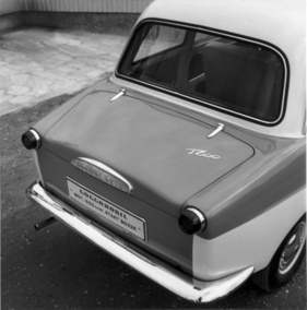 Goggomobil T600 (1957) - der Prototyp mit Frontantrieb, wie er an der IAA gezeigt wurde