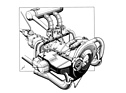 Goggomobil T600 (1957) - der luftgekühlte Zweizylinder-Boxermotor