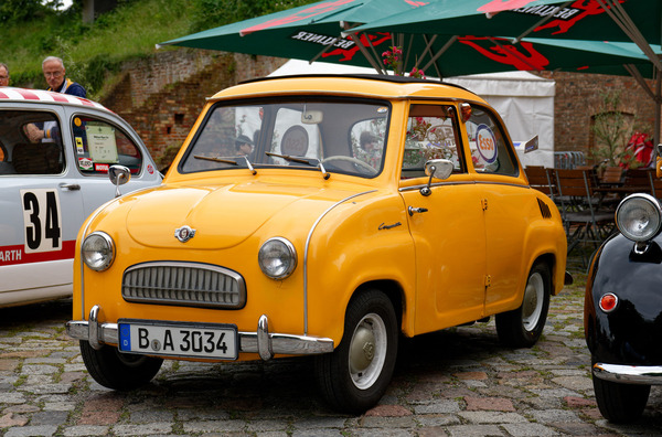 Goggomobil TS 250 (1955) – Zu Zeiten des westdeutschen Wirtschaftswunders war der Goggo ein ernstzunehmendes Auto – Oldtimer Open Air 2024