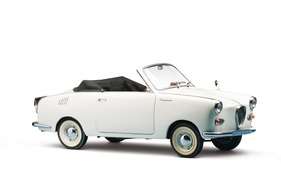 Goggomobil TS-300 Cabriolet (1965) - angeboten an der Versteigerung des Bruce Weiner Microcar Museums durch RM Auction am 15. und 16. Februar 2013