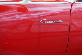 Goggomobil TS250 Coupé (1969) - Schriftzug - Microcars-Sonderschau Pantheon 2022/2023