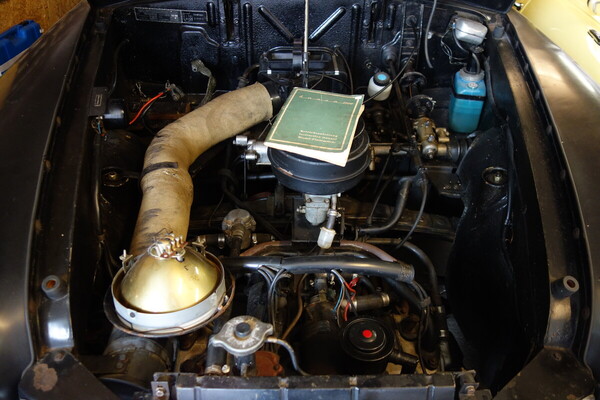 Goliath 1100 (1958) – Betriebsanleitung griffbereit auf dem Lutfilter – Zu Besuch in der Sammlung Hilker