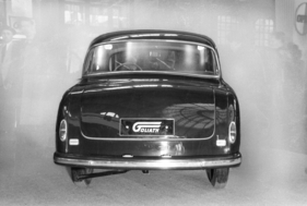 Goliath (1953) - Internationale Automobilausstellung (IAA) in Frankfurt 1953 - Goliath mit neuem Heckfenster