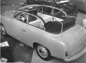 Goliath (1955) - als Cabrio-Limousine - Genfer Automobilsalon 1955