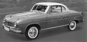 Goliath Coupé (1957) - Internationale Automobilausstellung (IAA) in Frankfurt 1957 - Seitenansicht, links
