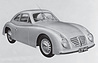 Goliath GP 700 Sport (1950) – Prototyp mit Rudy-Karosserie, erkennbar am etwas eckigeren hinteren Radausschnitt (© Archiv Automobil Revue) Goliath GP 700 Sport (1950) – Prototyp mit Rudy-Karosserie, erkennbar am etwas eckigeren hinteren Radausschnitt (© Archiv Automobil Revue)