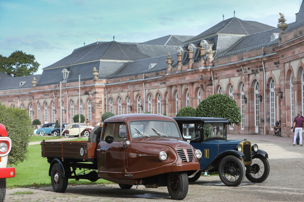 Goliath Goli Dreirad Prische (1955) - Nutzfahrzeug auf drei Rädern - 19. ASC Classic-Gala Schwetzingen 2023