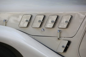 Goliath Hansa 1100 Cabrioet (1937) - Kühlungsöffnungen - 40. Oldtimer-Meeting Baden-Baden 2016