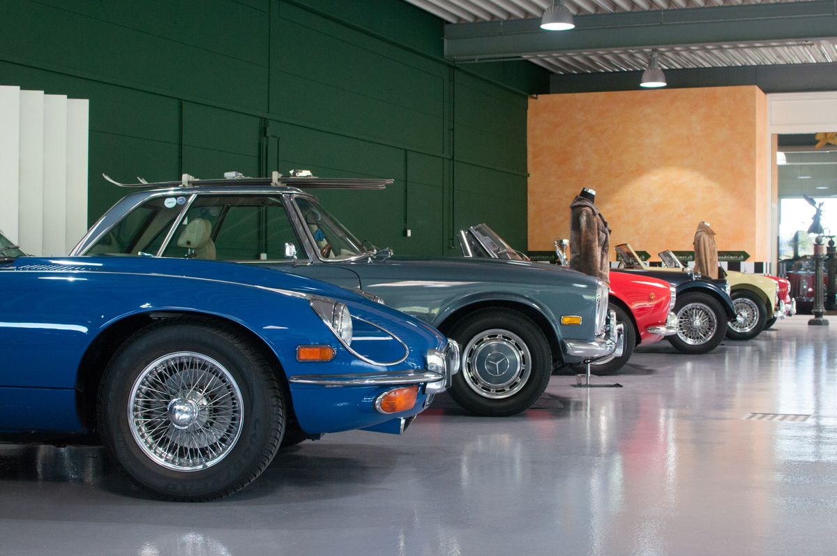 Impressions of the premises in the Oldtimer Center Eastern Switzerland