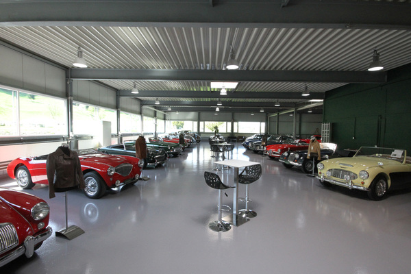 Bild: Goodtimer Oldtimer Zentrum Ostschweiz - über 1000 Quadratmeter Ausstellung, die auch für Anlässe gemietet werden können