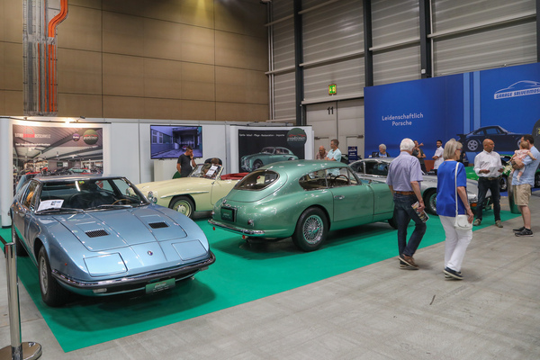 Goodtimer with elegant classics from Maserati, Aston Martin, Jaguar and Mercedes-Benz - Swiss Classic World Lucerne 2023