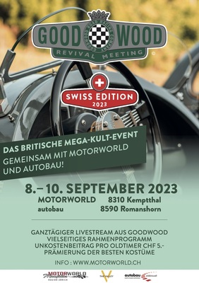 Image: Goodwood Revival "Swiss Edition" poster