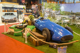 Gordini Typ 32 (1955) - weist auf den Chantilly Concours in Paris hin - Rétromobile Paris 2016