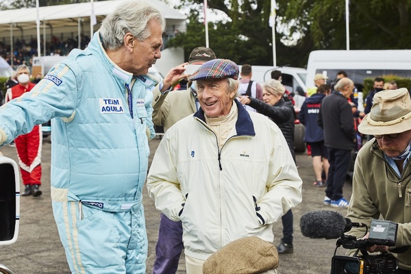 Image: Gordon Murray CBE (left) and Sir Jackie Stewart (right) at the Festival of Speed