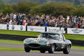 Gordon Shedden und Chris Ward gewannen auf Jaguar E-Type (1963) - Royal Automobile Club TT Celebration (RAC TT) - Goodwood Revival 2015