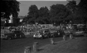 Graham-Paige  - Graham-Paige, LaSalle und Peugeot bei Stockcar-Rennen aus den Fünfzigern