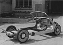 Grégoire 2 Litres (1947) - das selbsttragende Chassis aus Aluminium