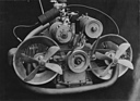 Bild: Grégoire-Simca (1945) - der luftgekühlte Zweizylinder-Boxermotor