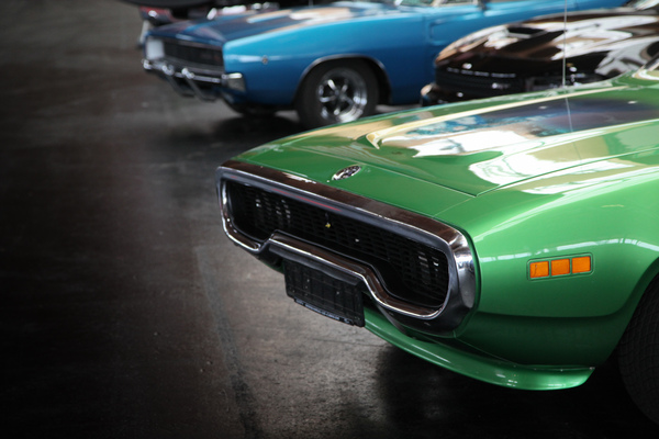 Grelle Farben und agressive Frontpartien bei den Amerikanern der späten Sechzigerjahre - Klassikwelt Bodensee 2016