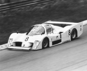 Grid Plaza S1 am 1000km von Monza 1982 - dasselbe Fahrzeug war dann auch in Le Mans am Start