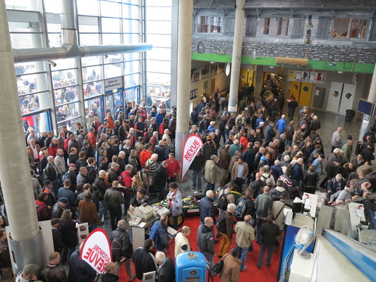 Image: Large number of visitors - OTM Fribourg 2015