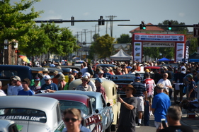 Grosses Gedränge am Start - Great Race Rallye USA - 24. Juni bis 2. Juli 2017 Grosses Gedränge am Start - Great Race Rallye USA - 24. Juni bis 2. Juli 2017