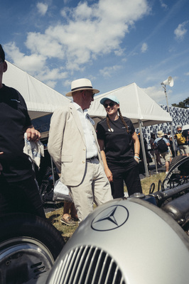 Grosses Interesse für die Autos mit Stern - Goodwood Festival of Speed 2025