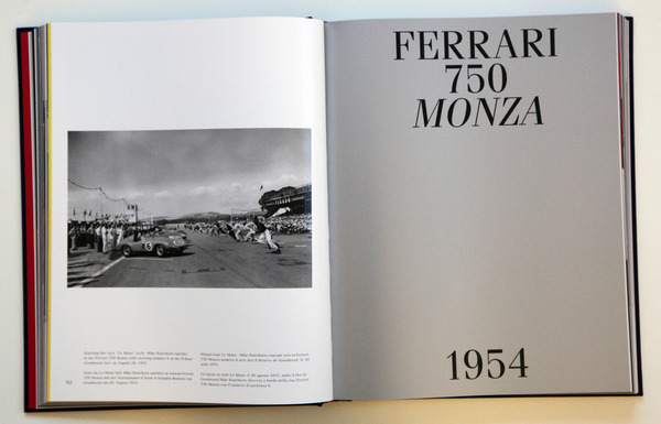 Bild Grosszügiges Layout - "The Ferrari Book - Passion for Design"