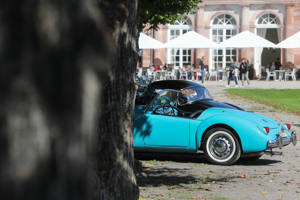 Guck mal, wer da herausragt - ein MGA - 21. Classic-Gala Schwetzingen 2025