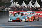 Gulf Mirage (1972) kurz vor Dunlop - Gesamtsieger im Plateau 6 (1972-1979) an der Le Mans Classic 2012