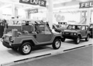 Gurgel (1979) - überarbeitete Geländewagen-Karosserien, VW-Hinterradantrieb - Genfer Automobilsalon 1979