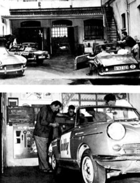 Gut ausgerüstete Werkstatt - NSU Wankel Spider kontra Triumph Spitfire MK II im hobby Super-Test Gut ausgerüstete Werkstatt - NSU Wankel Spider kontra Triumph Spitfire MK II im hobby Super-Test