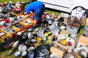 Gut, dass es am Freitag und Samstag nicht geregnet hat. – Bockhorner Oldtimermarkt 2025