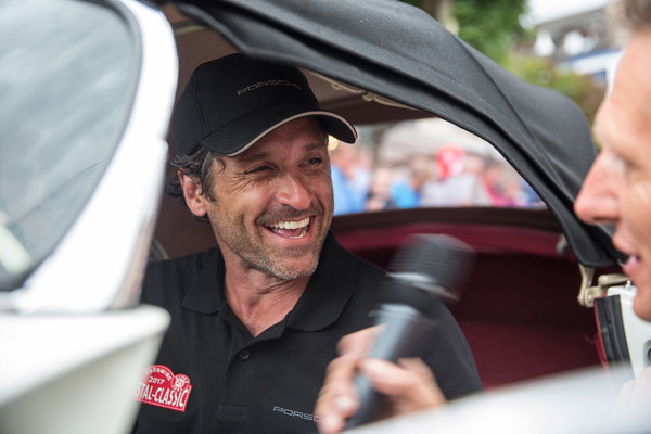 Gut gelaunt - Patrick Dempsey - Ennstal-Classic 2017