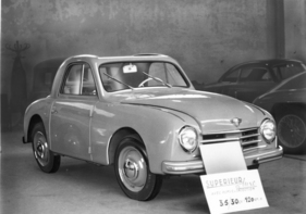 Gutbrod Coupé (1953) - mit Einspritzung - am Automobilsalon in Genf 1953